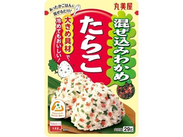 丸美屋混ぜ込みわかめたらこ29g※軽(ご注文単位10個)【直送品】
