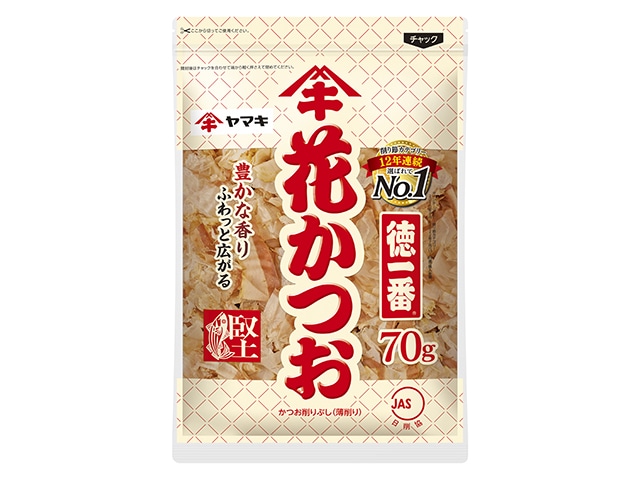 ヤマキ徳一番花かつお70g※軽(ご注文単位12個)【直送品】