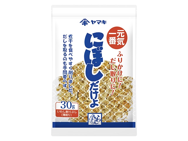 ヤマキ元気一番にぼしだけよ30g※軽(ご注文単位15個)【直送品】