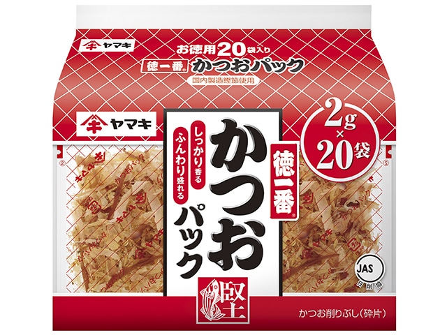 ヤマキ徳一番かつおパックWP2g20袋 ※軽(ご注文単位10個)【直送品】
