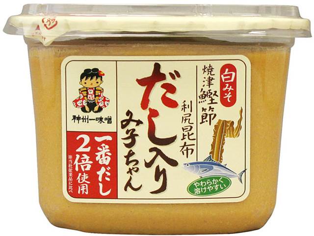 神州一味噌だし入りみ子ちゃん白カップ850g※軽(ご注文単位6個)【直送品】