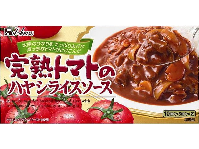 ハウス完熟トマトのハヤシライスソース184g※軽(ご注文単位10個)【直送品】