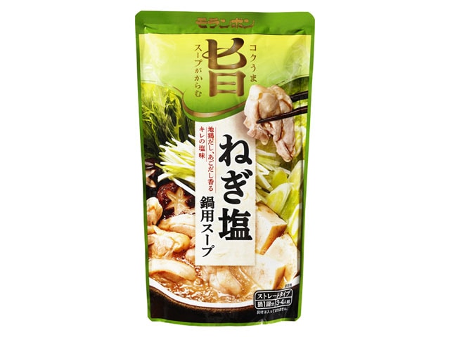 モランボンコク旨からむねぎ塩鍋スープ750g※軽(ご注文単位10個)【直送品】