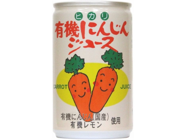 光食品有機にんじんジュース缶160g※軽（ご注文単位30個）【直送品】