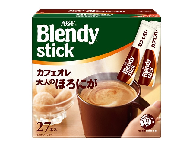 AGFブレンディスティック大人のほろにが27本※軽(ご注文単位3個)【直送品】