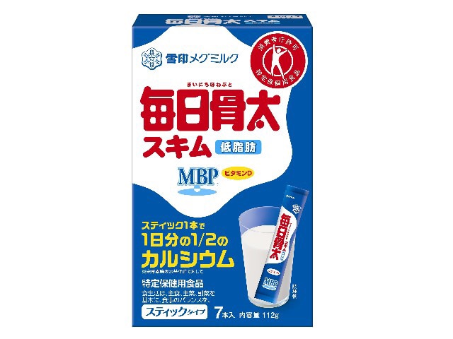 雪印毎日骨太スキムスティック112g※軽(ご注文単位12個)【直送品】