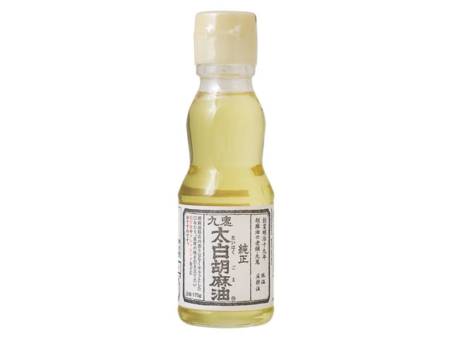 九鬼太白胡麻油瓶170g※軽(ご注文単位12個)【直送品】
