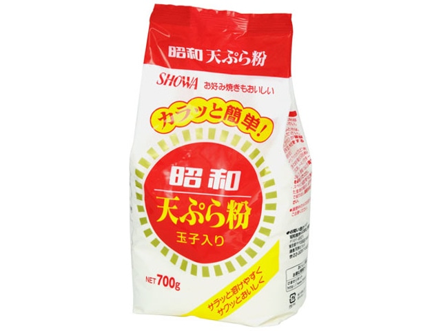 昭和産業天ぷら粉ガゼットタイプ700g※軽(ご注文単位20個)【直送品】