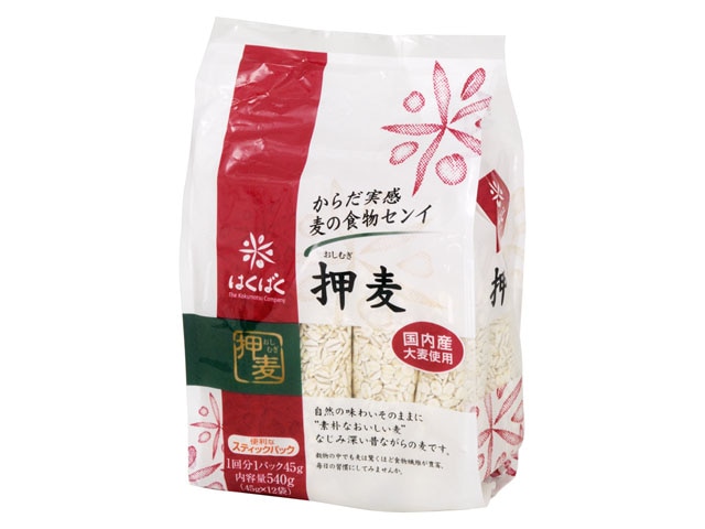 はくばく押麦スタンドパック540g※軽(ご注文単位6個)【直送品】