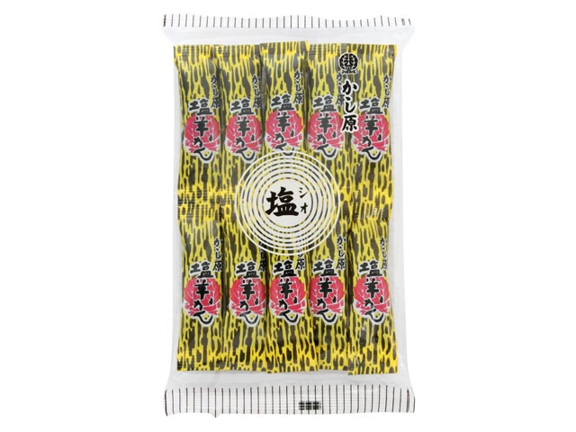 かし原塩羊かん10本※軽(ご注文単位15個)【直送品】