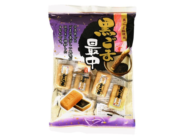 シアワセドー黒ごま最中150g※軽(ご注文単位10個)【直送品】