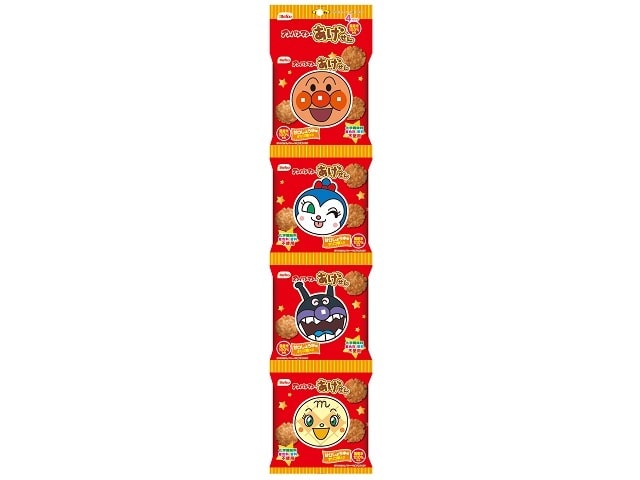 栗山4Pアンパンマンのあげせん15g4袋 ※軽(ご注文単位12個)【直送品】