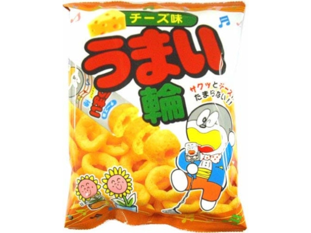 リスカうまい輪チーズ味75g※軽(ご注文単位12個)【直送品】