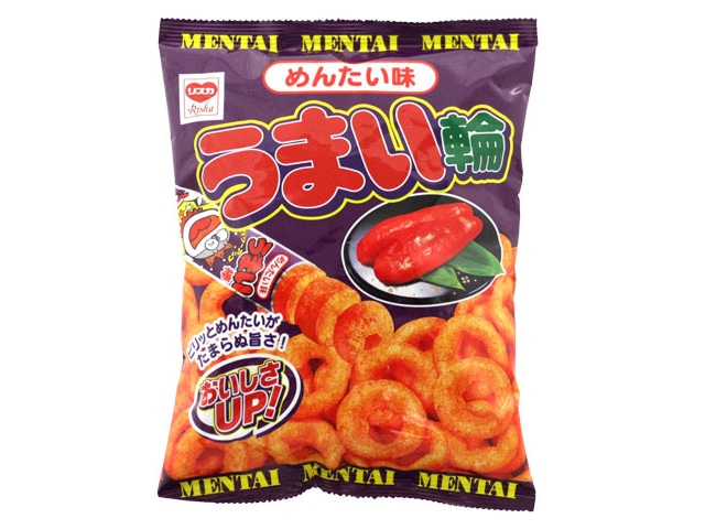 リスカうまい輪めんたい75g※軽(ご注文単位12個)【直送品】