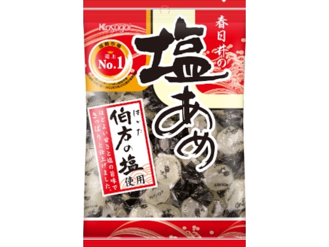 春日井製菓塩あめ144g※軽(ご注文単位12個)【直送品】