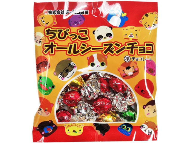 チーリンちびっこオールシーズンチョコ33g※軽(ご注文単位12個)【直送品】