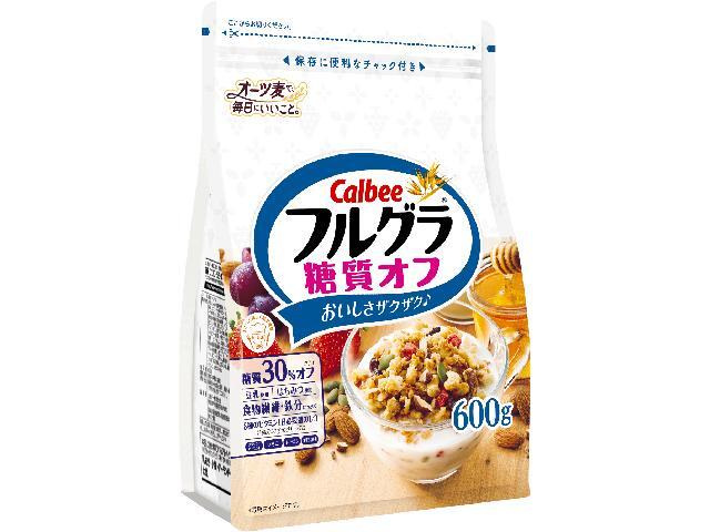 カルビーフルグラ糖質オフ600g※軽(ご注文単位6個)【直送品】
