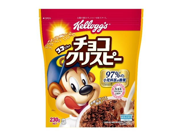 日本ケロッグチョコクリスピー230g※軽(ご注文単位6個)【直送品】