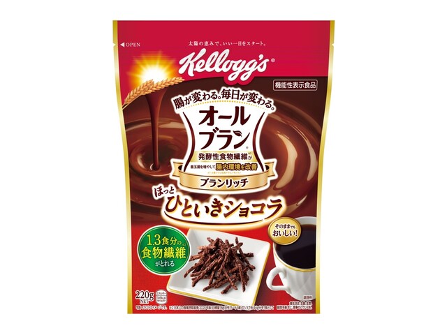 日本ケロッグオールブランリッチショコラ220g※軽(ご注文単位6個)【直送品】
