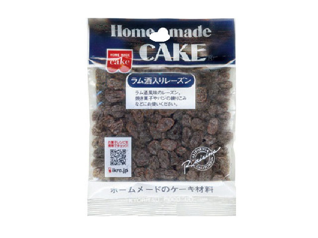 共立食品ハンドメイドラム酒入りレーズン70g※軽(ご注文単位5個)【直送品】