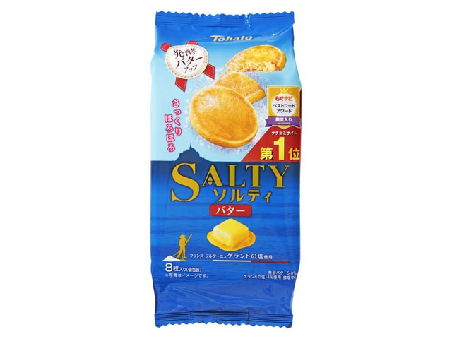 東ハトソルティバター8枚※軽(ご注文単位12個)【直送品】