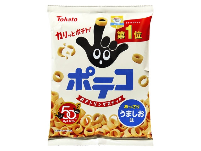 東ハトポテコうましお味70g※軽(ご注文単位12個)【直送品】