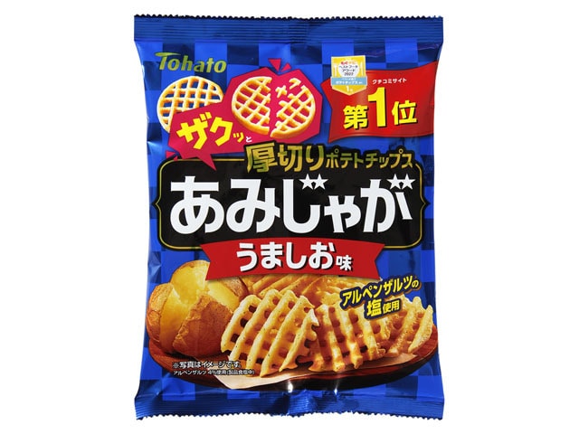 東ハトあみじゃがうましお味58g※軽(ご注文単位12個)【直送品】
