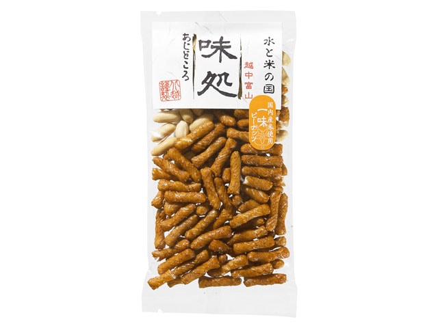 北越味処一味ピーナッツ60g※軽(ご注文単位8個)【直送品】