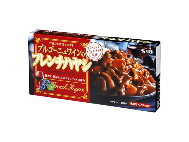S&Bブルゴーニュワインのフレンチハヤシ170g※軽(ご注文単位10個)【直送品】
