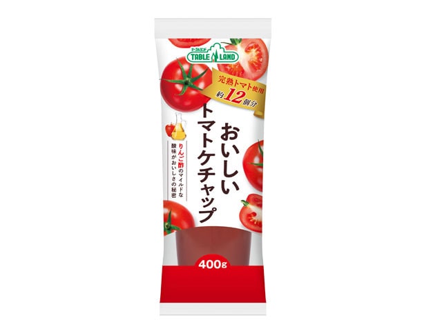 テーブルランドトマトケチャップJAS特級400g※軽(ご注文単位20個)【直送品】