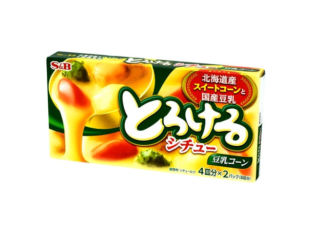 S&Bエスビーとろけるシチュー豆乳仕立て160g※軽(ご注文単位10個)【直送品】