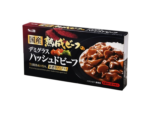 S&Bエスビー熟成ビーフデミハッシュドビーフ※軽(ご注文単位10個)【直送品】