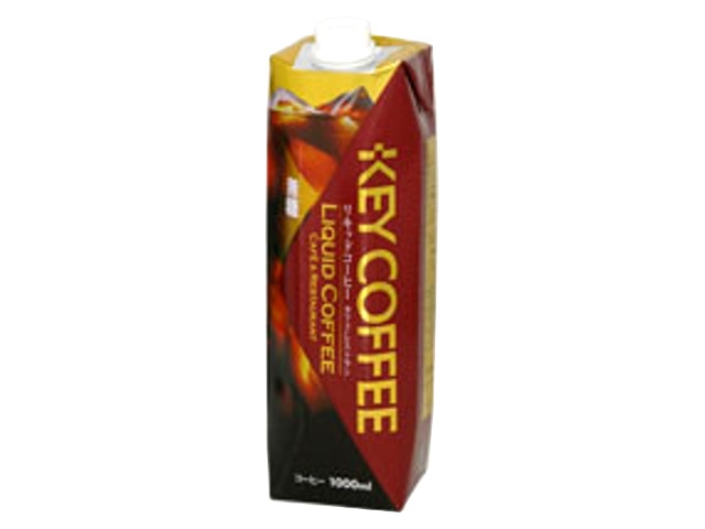 >キーコーヒーリキッドコーヒーテトラプリズマ無糖※軽(ご注文単位6個)【直送品】