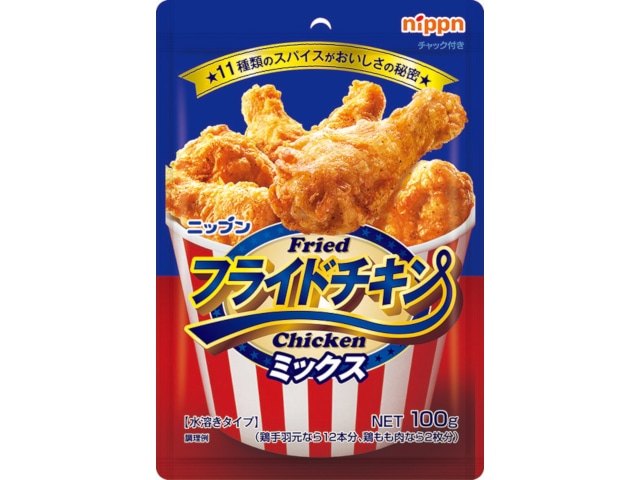 日本製粉オーマイフライドチキンミックス100g※軽(ご注文単位10個)【直送品】