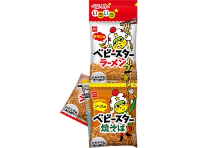 おやつカンパニーベビースターいろいろ4連17g※軽(ご注文単位20個)【直送品】