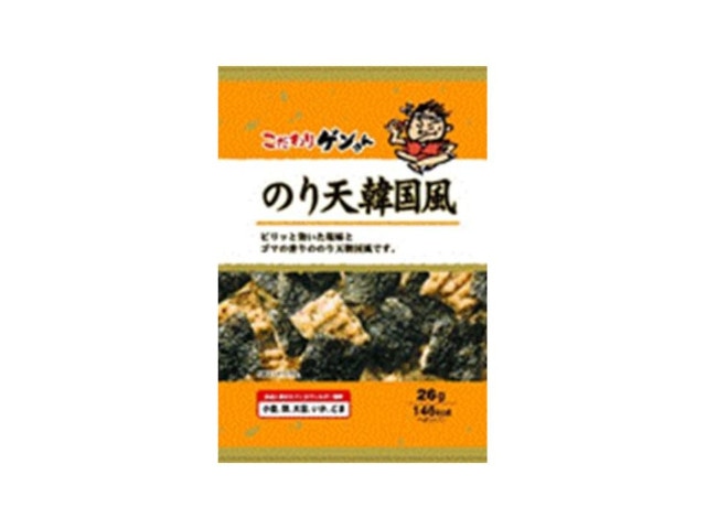 カネタツーワンこだわりゲンさんのり天韓国26g※軽(ご注文単位12個)【直送品】