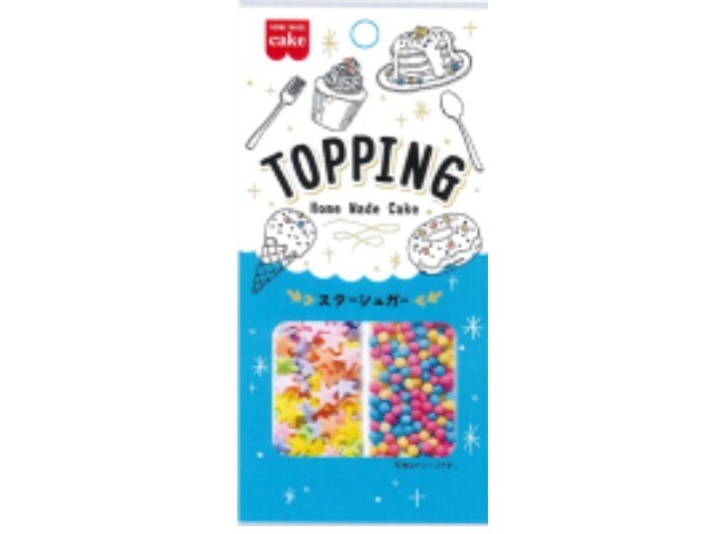 共立食品ホームメイドトッピングスターシュガー8g※軽(ご注文単位5個)【直送品】