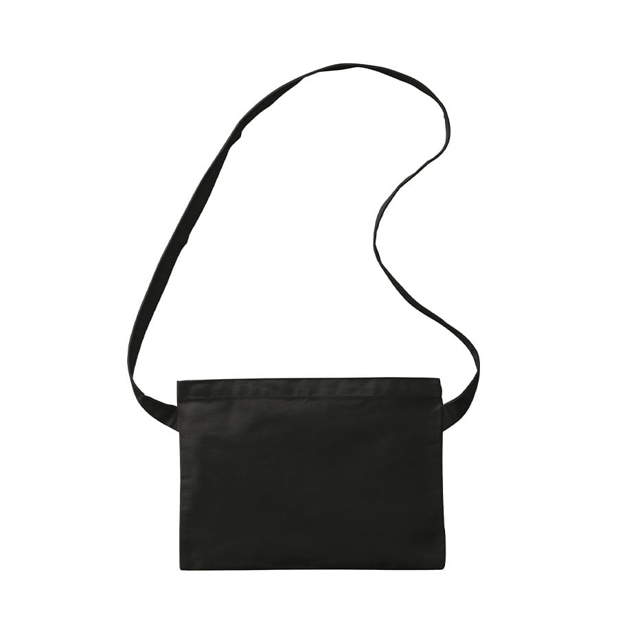 MARKLESS STYLE ポリキャンバス サコッシュ ブラック TR-1220-009 1枚（ご注文単位1枚）【直送品】