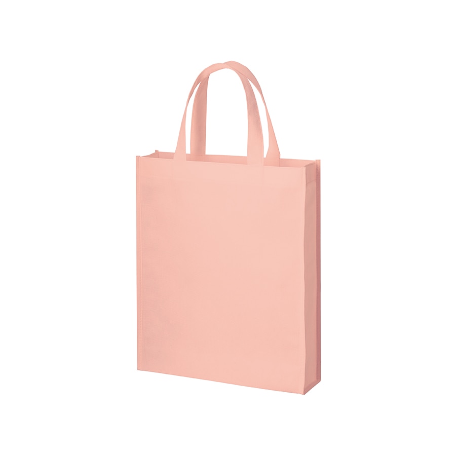 MARKLESS STYLE 再生不織布 A4スクエアトート サーモンピンク TR-1183-030 1枚（ご注文単位1枚）【直送品】
