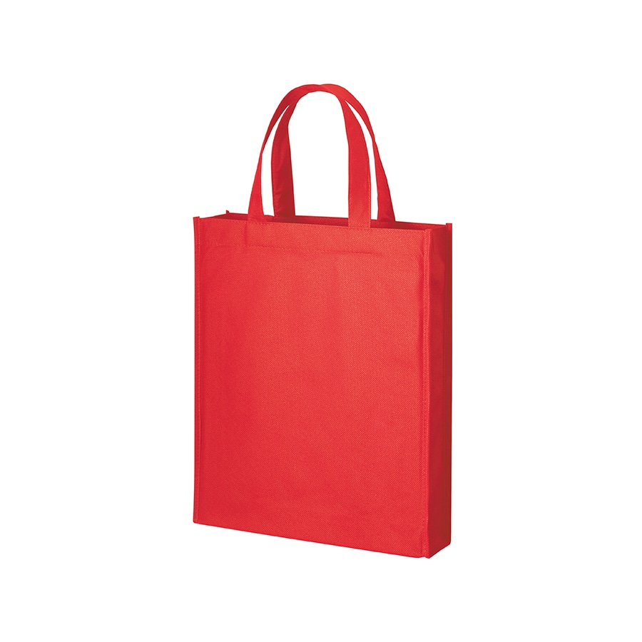 MARKLESS STYLE 再生不織布 A4スクエアトート レッド TR-1183-002 1枚(ご注文単位1枚)【直送品】