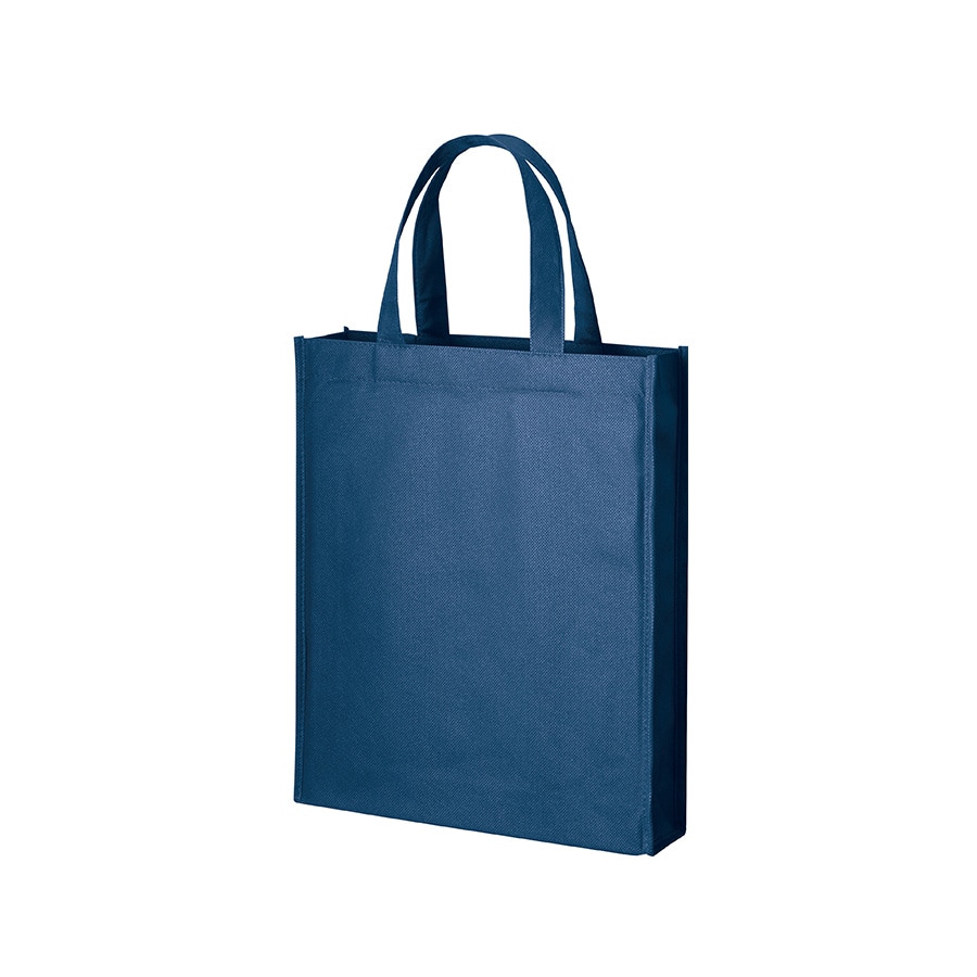MARKLESS STYLE 再生不織布 A4スクエアトート ディープブルー TR-1183-006 1枚(ご注文単位1枚)【直送品】