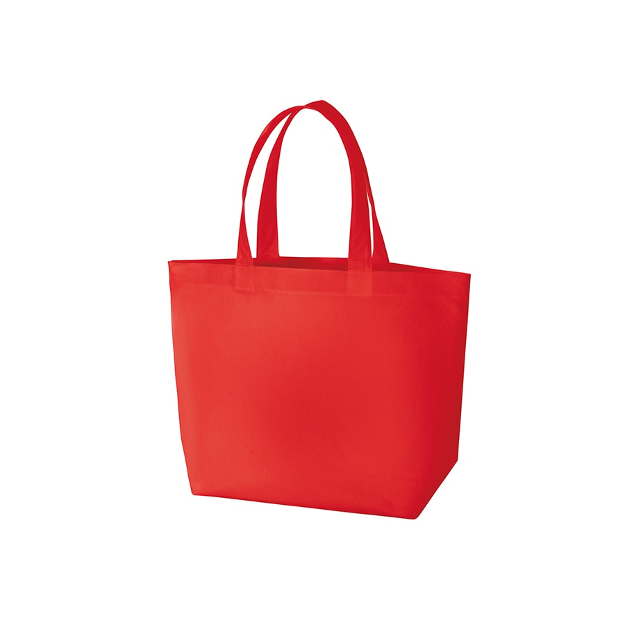 MARKLESS STYLE 再生不織布 スタンダードバッグ レッド TR-1185-002 1枚(ご注文単位1枚)【直送品】