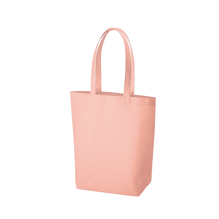 MARKLESS STYLE 再生不織布 バッグ M サーモンピンク TR-1184-030 1枚(ご注文単位1枚)【直送品】