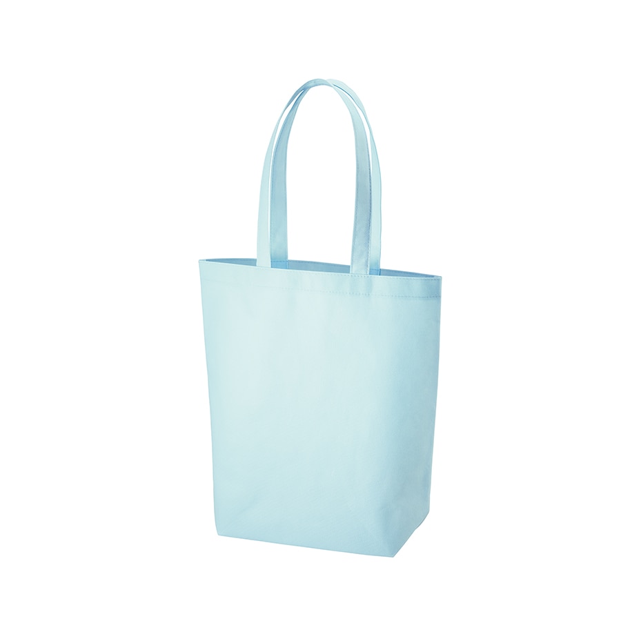 MARKLESS STYLE 再生不織布 バッグ M ライトブルー TR-1184-034 1枚（ご注文単位1枚）【直送品】