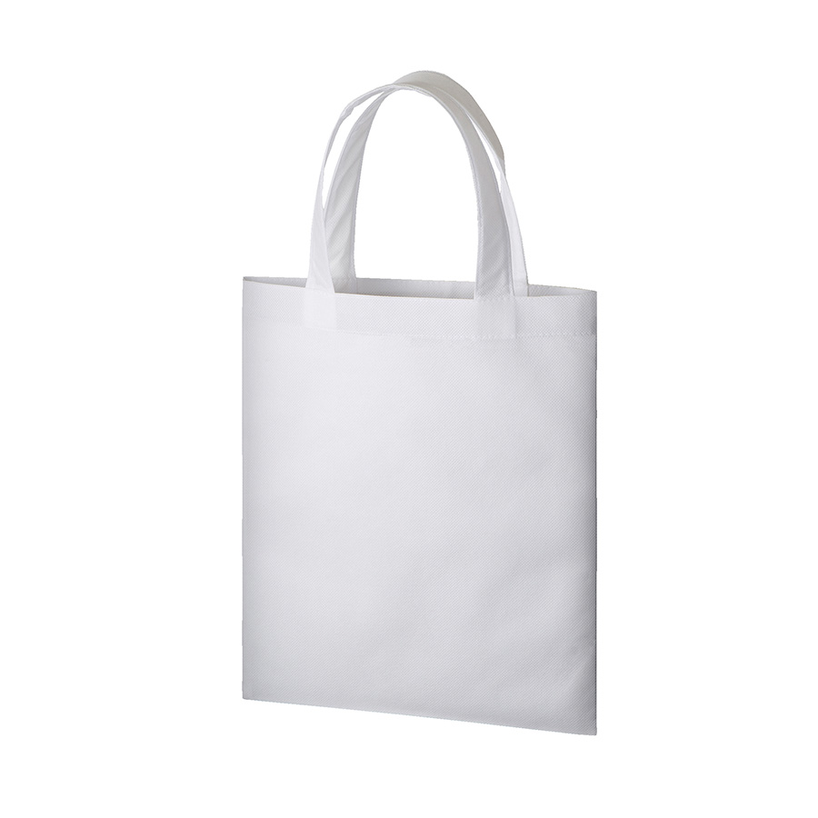 MARKLESS STYLE 不織布 A4フラットトート ナチュラルホワイト TR-0435-044 1枚（ご注文単位1枚）【直送品】