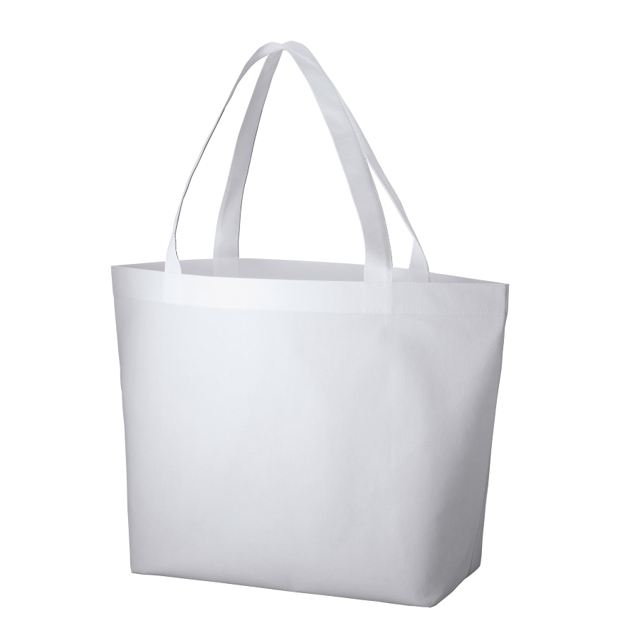 MARKLESS STYLE 不織布 ビッグショッピングトート ナチュラルホワイト TR-1128-044 1枚（ご注文単位1枚）【直送品】