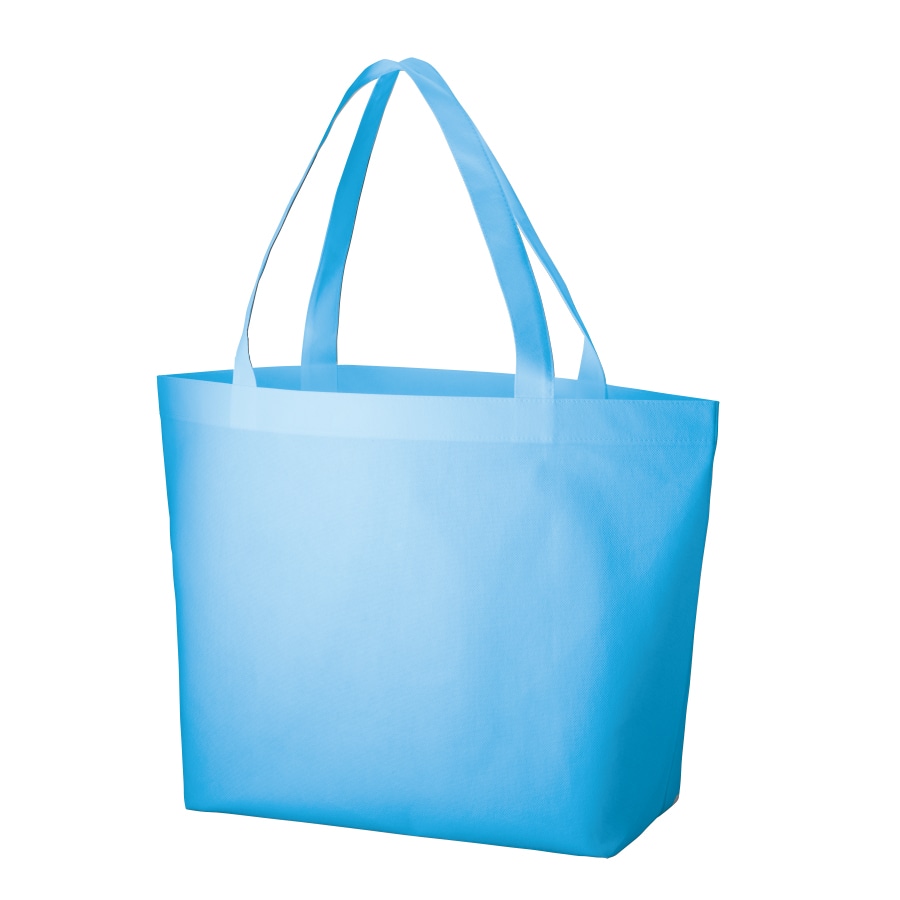 MARKLESS STYLE 不織布 ビッグショッピングトート フロスティブルー TR-1128-034 1枚（ご注文単位1枚）【直送品】