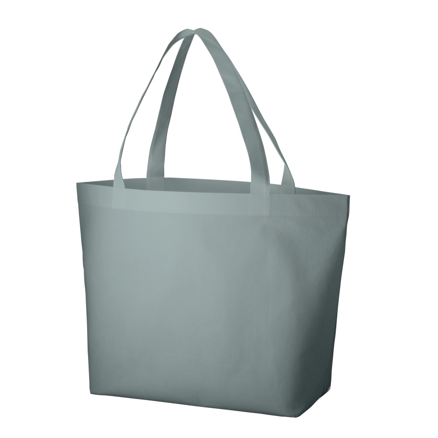 MARKLESS STYLE 不織布 ビッグショッピングトート グレー TR-1128-011 1枚（ご注文単位1枚）【直送品】
