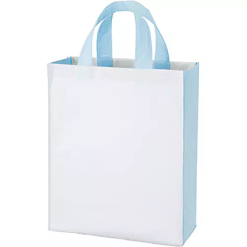 MARKLESS STYLE 不織布 コンビトート M フロスティブルー TR-0667-034 1枚（ご注文単位1枚）【直送品】