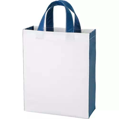 MARKLESS STYLE 不織布 コンビトート M ディープブルー TR-0667-006 1枚（ご注文単位1枚）【直送品】